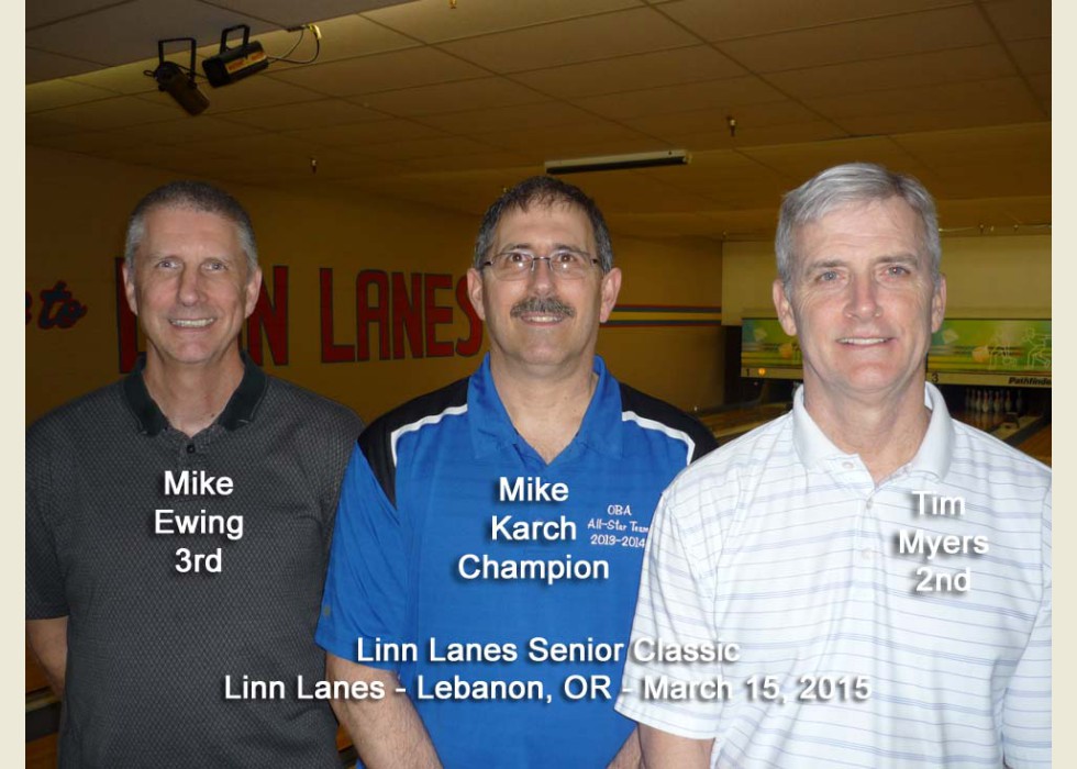 Linn Lanes Senior Classic, March, 2015